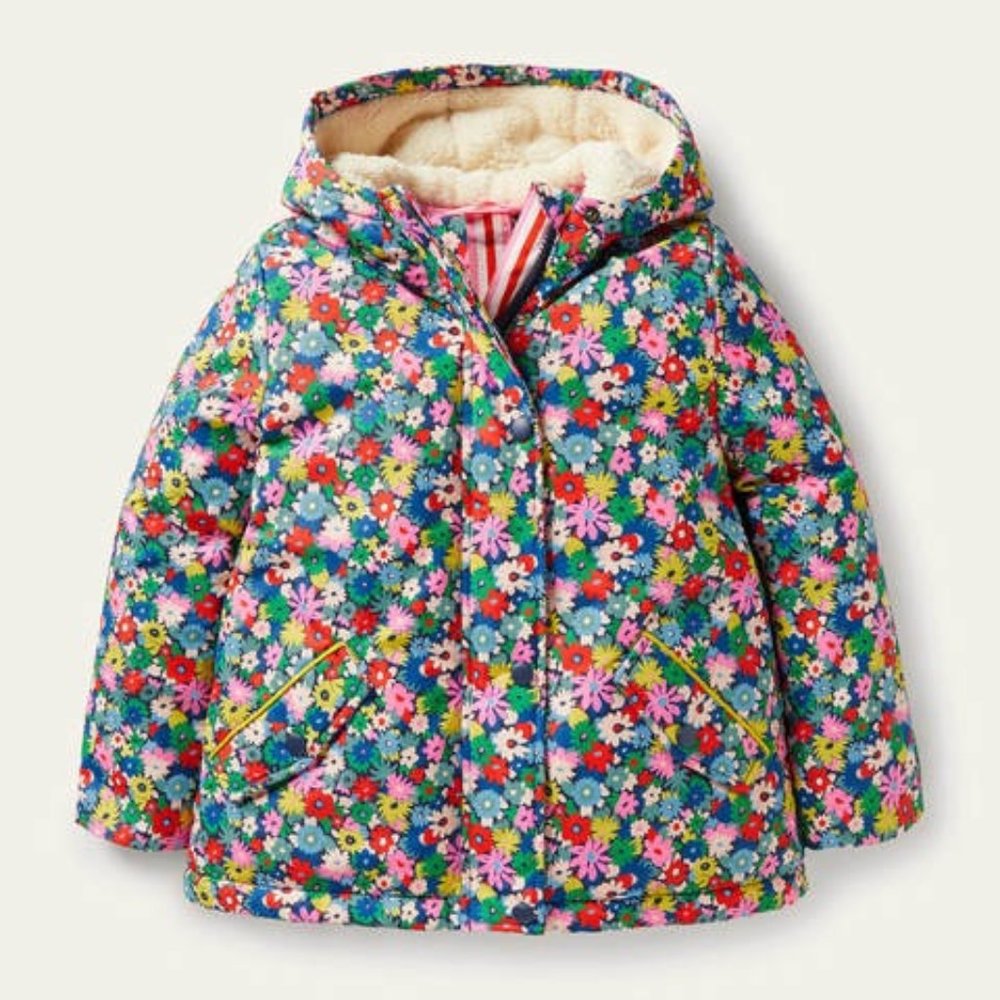 Mini Boden Sherpa Lined Anorak